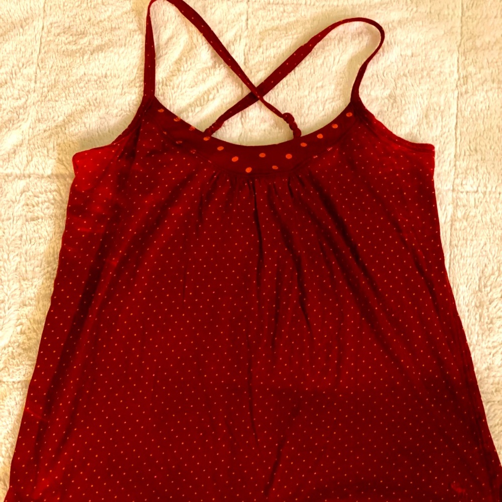 Sleeves Polka dot top